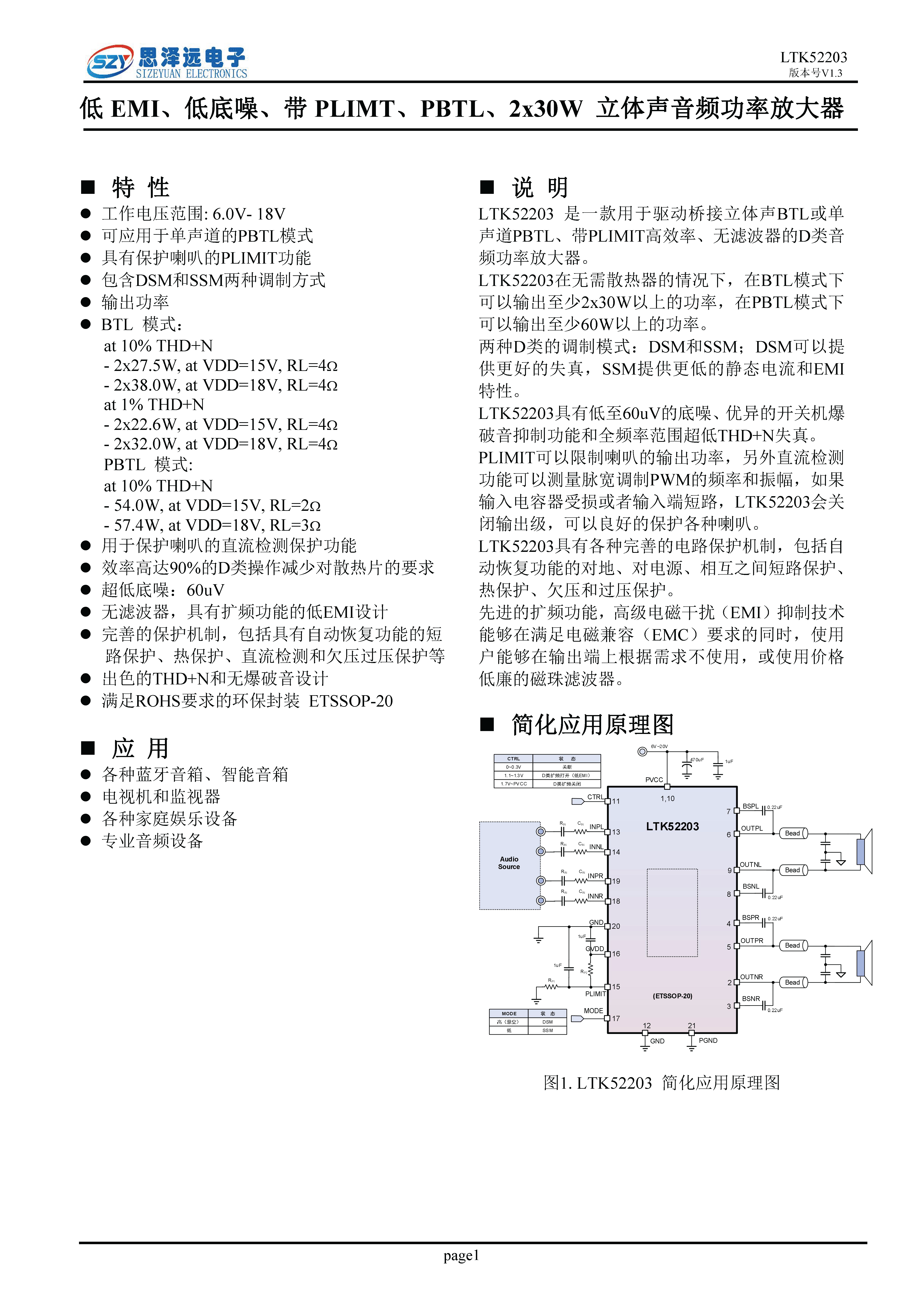 LTK52203_低EMI低底噪_带PLIMIT_PBTL_2X30W音频功率放大器2023-12-06_页面_01.png